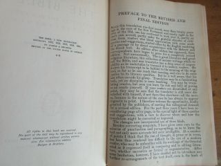 Old A TRANSLATION OF THE BIBLE Book 1935 JAMES MOFFATT ANTIQUE TESTAMENT, 3