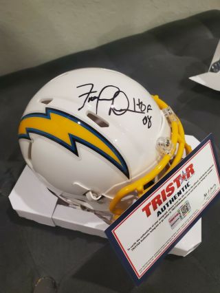 Fred Dean Autographed/signed Mini Helmet Tristar San Diego Chargers