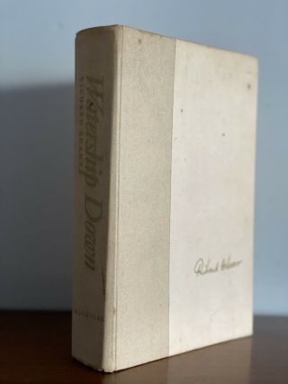 Watership Down,  Richard Adams.  1972.  1st Us Edition 1/3.