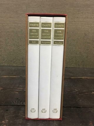 Dante,  The Divine Comedy Box Set Translated By Louis Biancolli,  1966