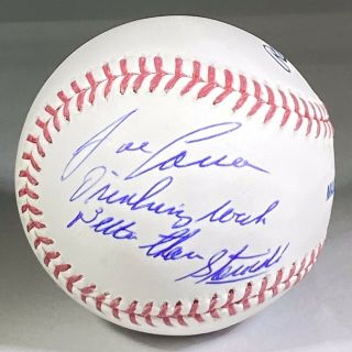 Jose Canseco Signed Baseball (water Is Better Than Steroids) Rare Jsa.