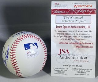 Jose Canseco Signed Baseball (Water Is Better Than Steroids) Rare JSA. 3