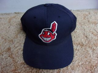 Jim Thome Cleveland Indians Signed The Game Blue Snapback Hat (on under bill) 2