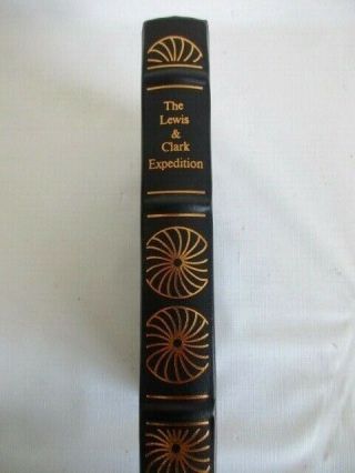 Frontier Classics Leather Bound Book,  " The Lewis And Clark Expedition "