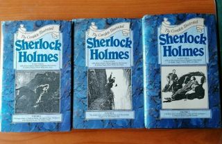 Sir Arthur Conan Doyle - The Complete Illustrated Sherlock Holmes - 3 Volume Set