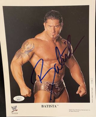Wwe Batista P - 927 Hand Signed Autographed 8x10 Promo Photo With Jsa