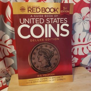 Redbook A Guide Book Of United States Coins Deluxe 1st Edition Numismatic Book