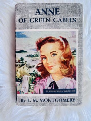 Anne Of Green Gable Book By L.  M.  Montgomery 1935 Edition Hc Grosset & Dunlap