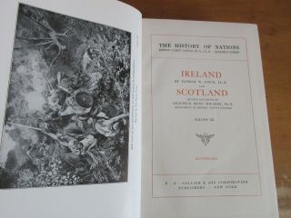 Old HISTORY OF IRELAND / SCOTLAND Book MEDIEVAL KINGS WAR BATTLE CATHOLIC CHURCH 2
