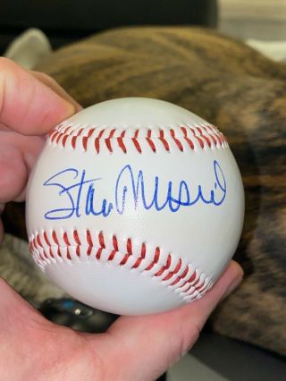 Stan Musial Signed Auto Autographed York Yankees Team Ball ?? Look At Pics
