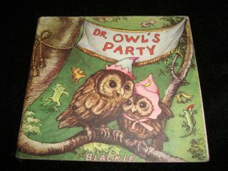 Dr.  Owls Party By J.  S.  Goodall 1st Ed Hb C 1950 