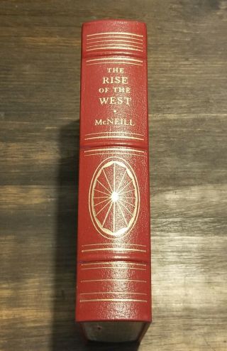 1989 " The Rise Of The West " William Mcneill Gryphon Leather History Illustrated