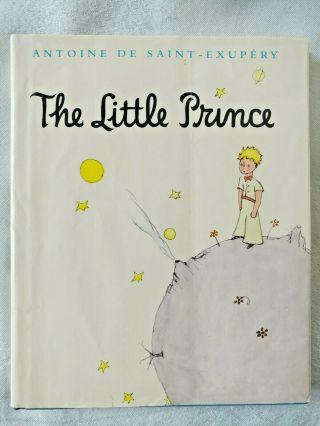 The Little Prince,  Hardcover,  Dj Book By Antoine De Saint - Exupery,  1971 Vg