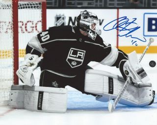 Cal Calvin Petersen Signed 8x10 Photo Los Angeles Kings Autographed