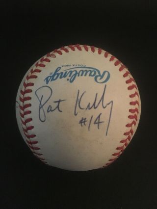 1991 Ny Yankees Team 7x Signed Baseball Autographed Auto W/ Melido Perez,
