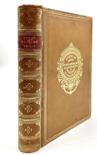 Short Studies On Great Subjects - Vol 1,  By James Anthony Froude (hardback 1905)