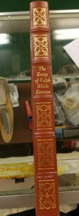The Essays Of Ralph Waldo Emerson Easton Press Leather Bound