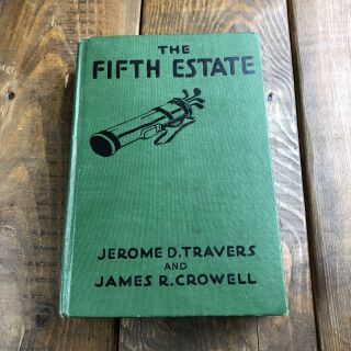 The Fifth Estate Jerome Travers Golf Stunning 1926