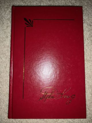 The Dead Zone Stephen King Red Leather Library 1979 1st