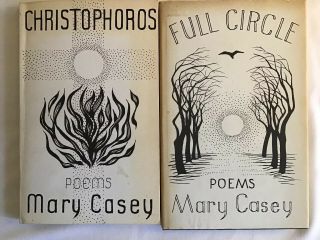Signed Mary Casey,  Daughter Of Lucy Powys/full Circle,  Christophoros