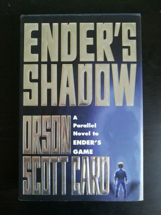 Enders Shadow Orson Scott Card Signed And Inscribed 1st Edition