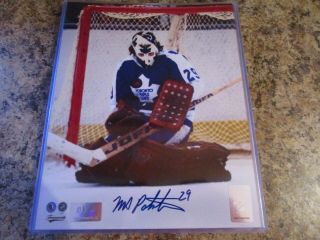 Mike Palmateer Signed 8x10 Glossy Photo Toronto Maple Leafs (b)