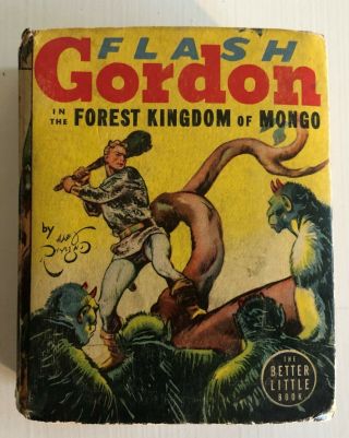 Flash Gordon In The Forest Kingdom Of Mongo,  Big/ Better Little Book 1492,  Vg,
