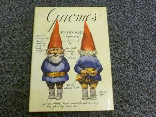 Gnomes Wil Huygen Illustrated By Rien Poortvliet Hardback With Dust Wrapper 1977