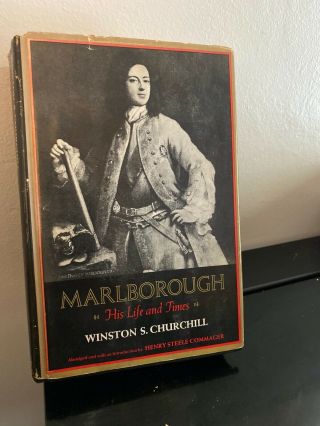 Marlborough His Life And Times By Winston S.  Churchhill 1968 Book