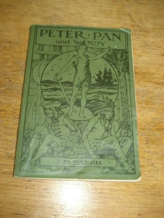 Peter Pan And Wendy,  J.  M.  Barrie.  1933 Paperback.  (authorised School Edition)