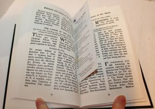 ANCIENT DEVOTIONS FOR HOLY COMMUNION 1929 Roman Catholic Prayer Book - EUC 3