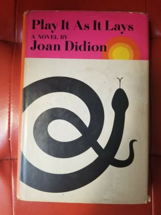 Play It As It Lays By Joan Didion 1st Edition 1970 Bce Hardcover
