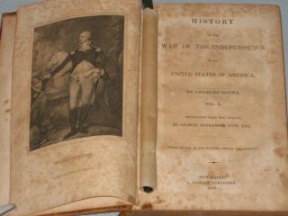 1842 Book History Of The War Of The Independence Of The U.  S.  A Vol.  Ii By C.  Botta