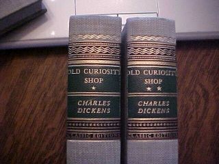 Old Curiosity Shop,  Vol I,  Ii By Charles Dickens; Walter J Black Classic Edition
