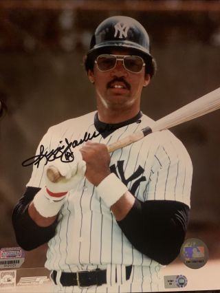 Reggie Jackson Signed Auto 8x10 Photo - York Yankees - Mlb
