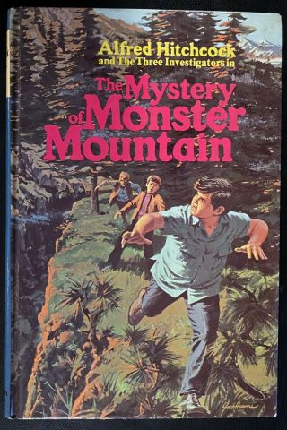 Alfred Hitchcock Three Investigators 20 Mystery Of Monster Mountain Hc Hardcover