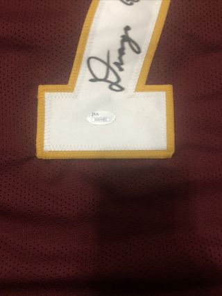 Dwayne Haskins Jr.  Autographed Washington Redskins Jersey (JSA) QB OSU 3