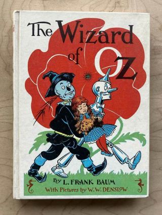 Like The Wizard Of Oz Baum 1956 Reilly & Lee Hardcover First Printing Thus
