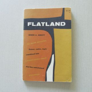 Flatland: A Romance Of Many Dimensions By Edwin A.  Abbott - Dover Pub. ,  1952