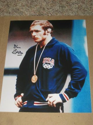 Iowa Hawkeyes Dan Gable Signed 8x10 Photo Olympics Wrestling Autograph 1q