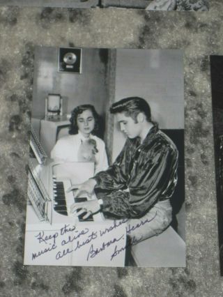 Barbara Hearn Smith Signed 4x6 Photo Photo Elvis Presley Girlfriend Autograph 1