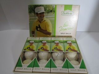 1968 Lee Trevino Us Open Champion Golf Balls Mib 12 Org Sleeve Box Faultless