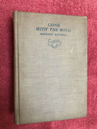 Gone With The Wind - Margaret Mitchell - 1936 - 1st Edition - November Printing