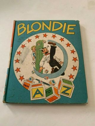 1943 Blondie From A To Z By David Mckay Company Hardcover