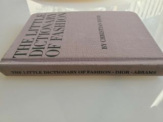 The Little Dictionary of Fashion.  Book By Christian Dior 2