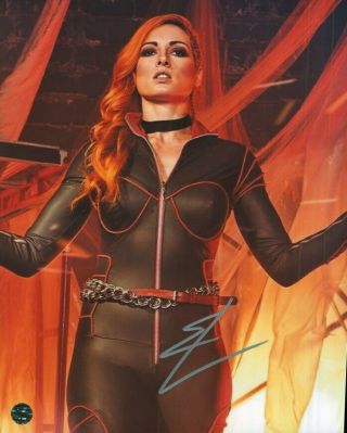 Becky Lynch 8 X 10 Signed Photo Wwe Pro Wrestler Actress Top Female Athlete