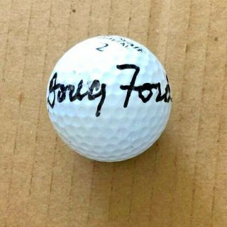 Doug Ford Signed Golf Ball W/coa In Person Autograph
