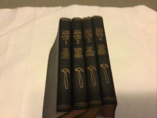 Set Of 4 Audels Carpenters And Builders Guide Reference Books,  1946 Edition