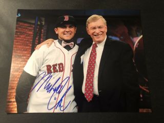 Michael Chavis Signed Autographed 8x10 Photo Auto Boston Red Sox Baseball