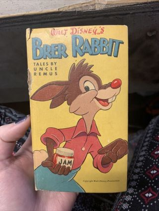 Better Little Book Walt Disney’s Brer Rabbit Tales By Uncle Remus Book